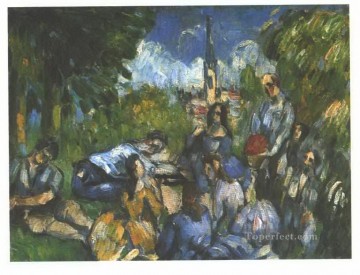 草上の昼食 ポール・セザンヌ Oil Paintings